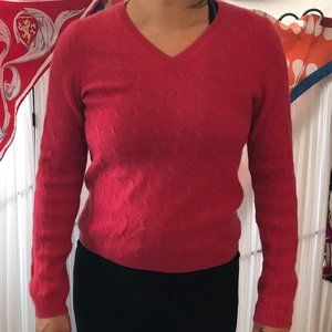 100% cashmere sweater